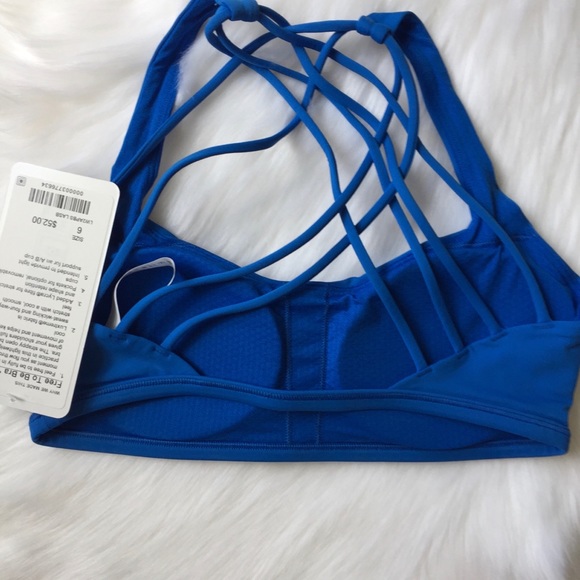 lululemon athletica Other - NWT lululemon free to be bra wild lakeside blue